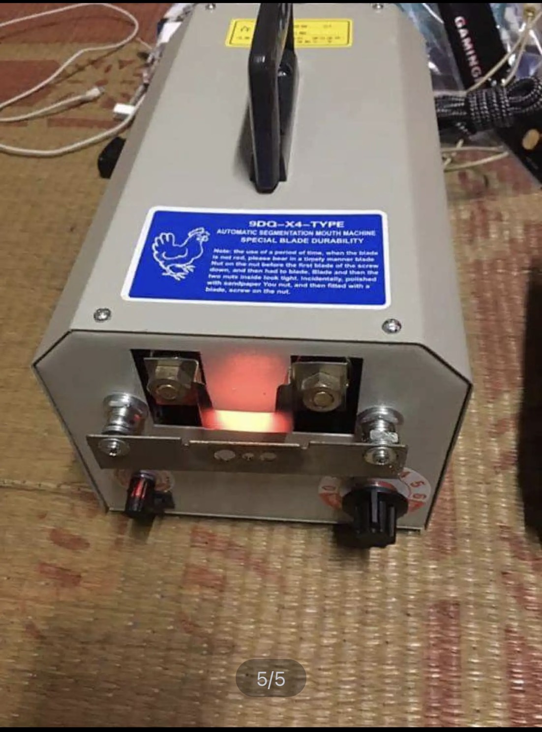 Máy cắt mỏ gà tự động 9DQ-X4 Công cụ cắt mỏ gà nhanh chóng và hiệu quả