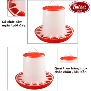 Máng ăn chống bới cho gà - giải pháp tiết kiệm trong chăn nuôi