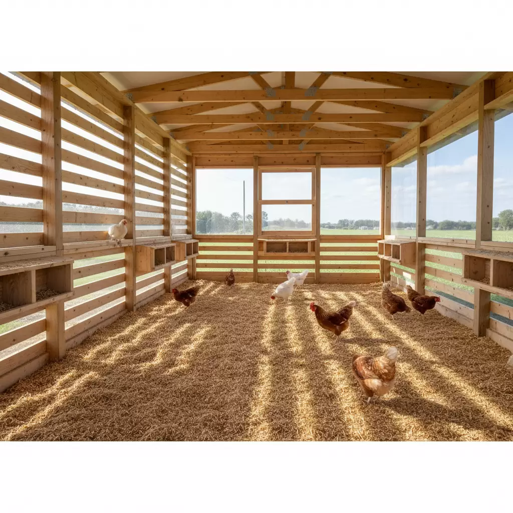 gemini_image_1768380650 Môi trường chuồng trại sạch sẽ giúp ngăn ngừa dịch bệnh