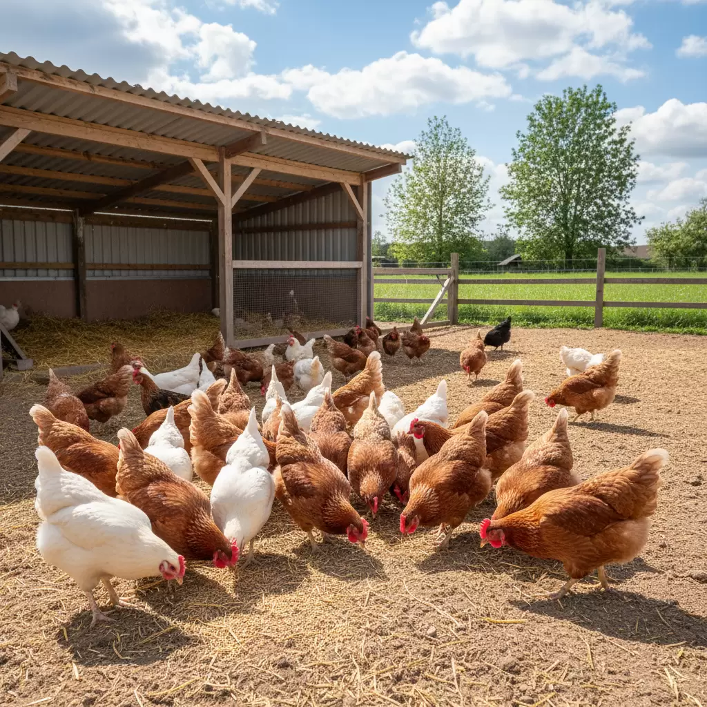 Chăm sóc đàn gà đúng cách giúp phòng ngừa bệnh cầu trùng hiệu quả