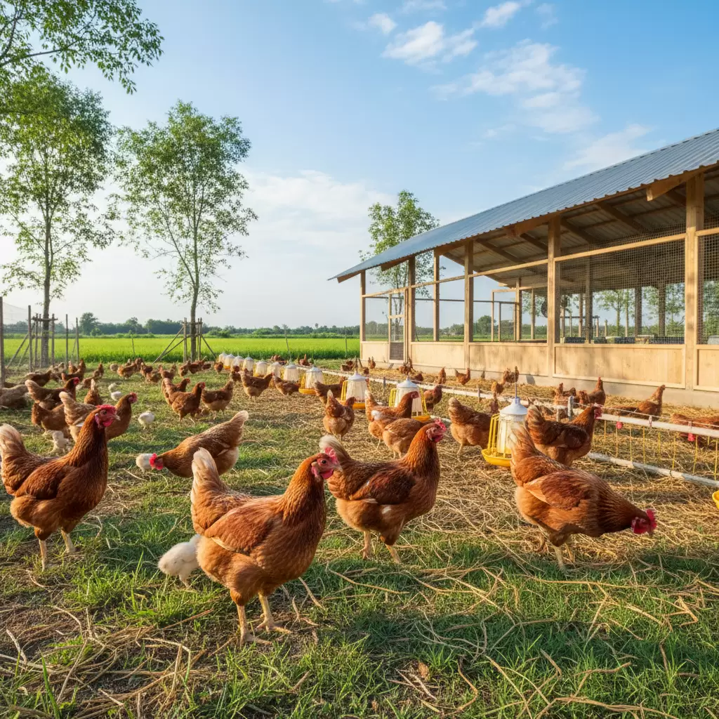 Mô hình nuôi gà Mía thả vườn mang lại hiệu quả kinh tế vượt trội