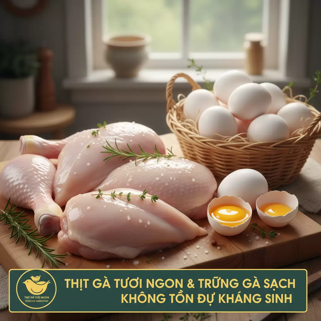 Sản phẩm từ gà được nuôi bằng thảo dược có chất lượng vượt trội và an toàn cho sức khỏe