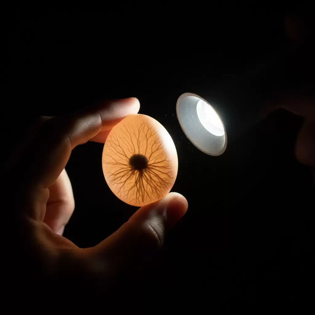 Soi trứng định kỳ giúp theo dõi sát sao quá trình phát triển của phôi gà