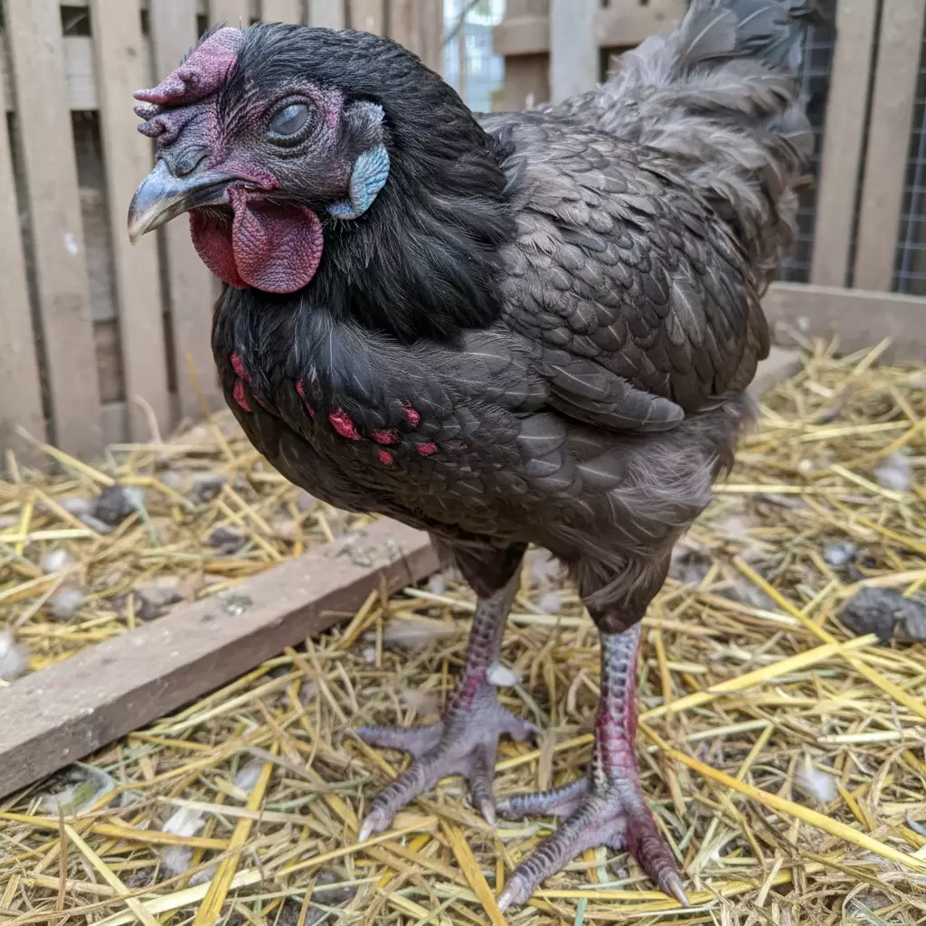 gemini_image_1768387220 Mào tím tái và xuất huyết chân là những dấu hiệu điển hình của cúm gia cầm