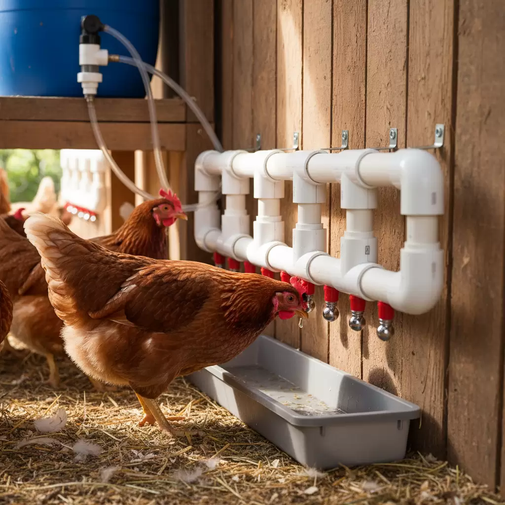 gemini_image_1768388374-1 Lắp đặt hệ thống máng uống tự động giúp nguồn nước luôn sạch sẽ