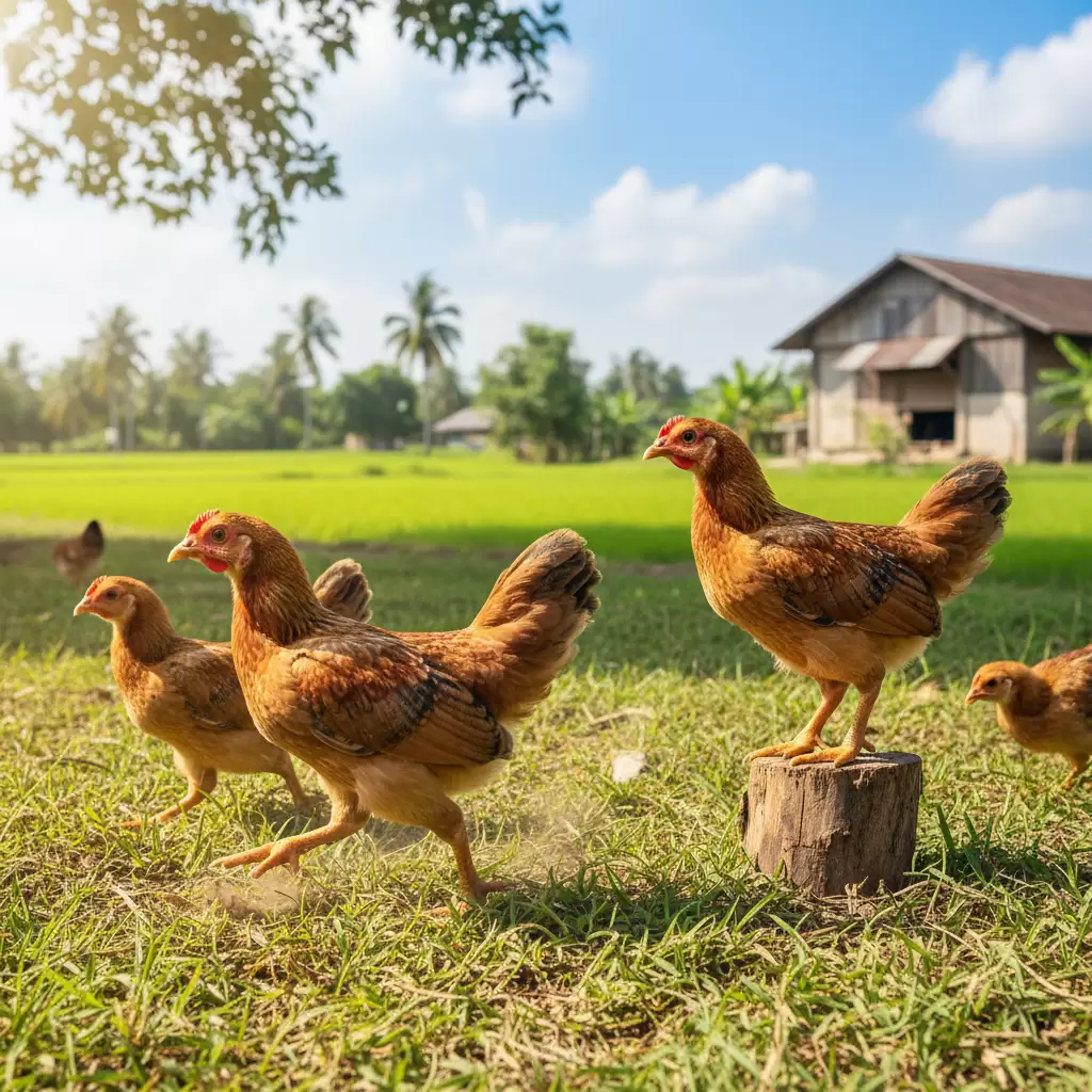 Lựa chọn gà Hồ giống chất lượng là nền tảng cho sự phát triển của đàn gà