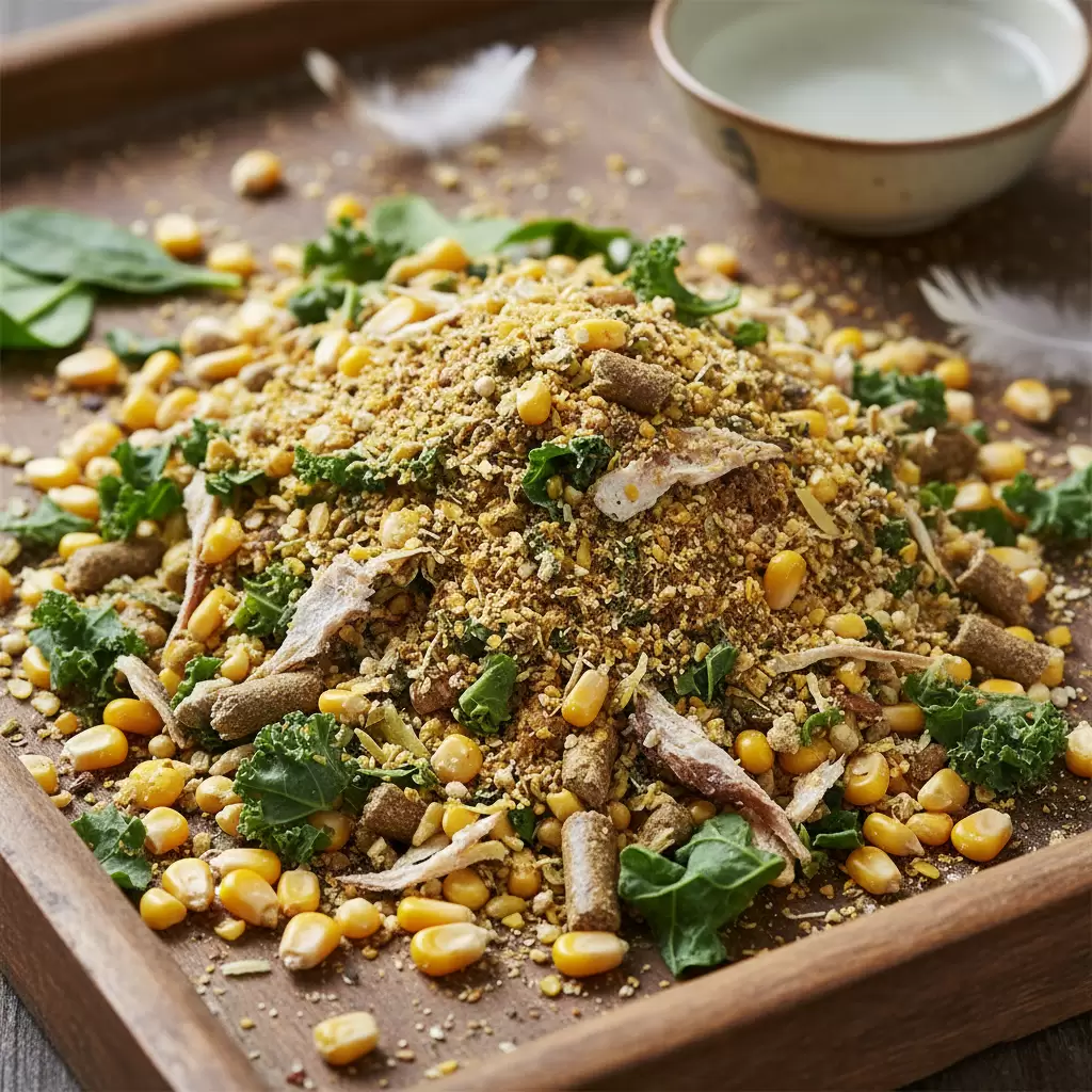 gemini_image_1768393715 Chế độ dinh dưỡng đa dạng giúp gà Tây phát triển nhanh và chất lượng thịt tốt