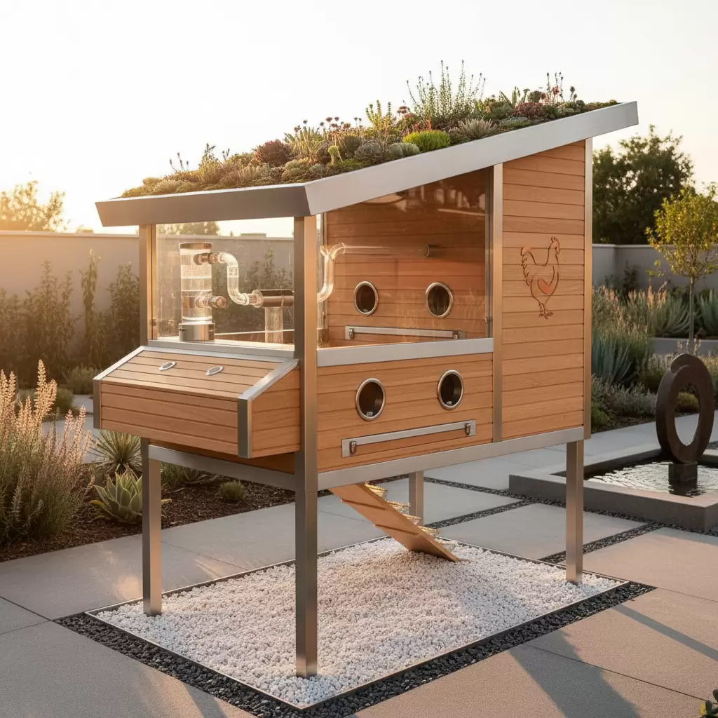 Chuồng trại sạch sẽ và thông thoáng giúp gà cảnh phát triển khỏe mạnh