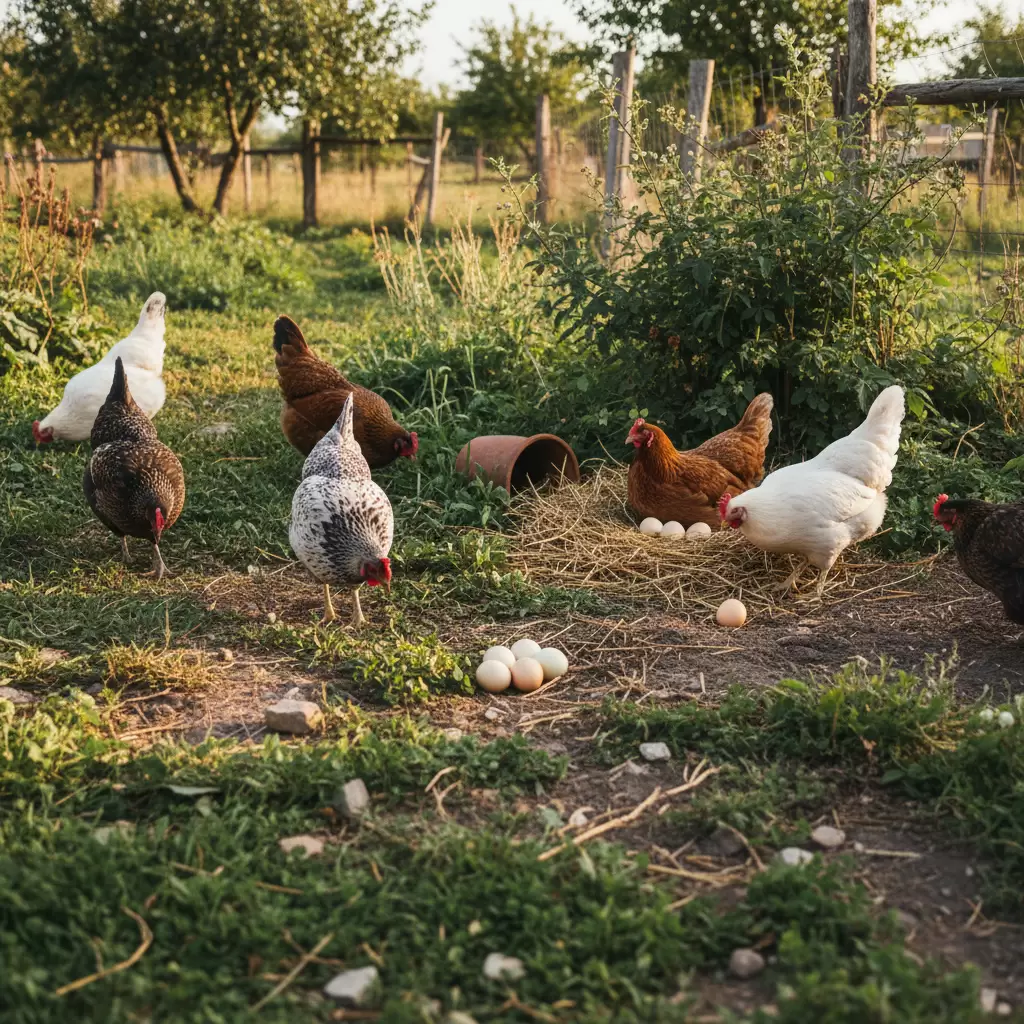 Mô hình nuôi gà hướng trứng thả vườn phù hợp với quy mô hộ gia đình