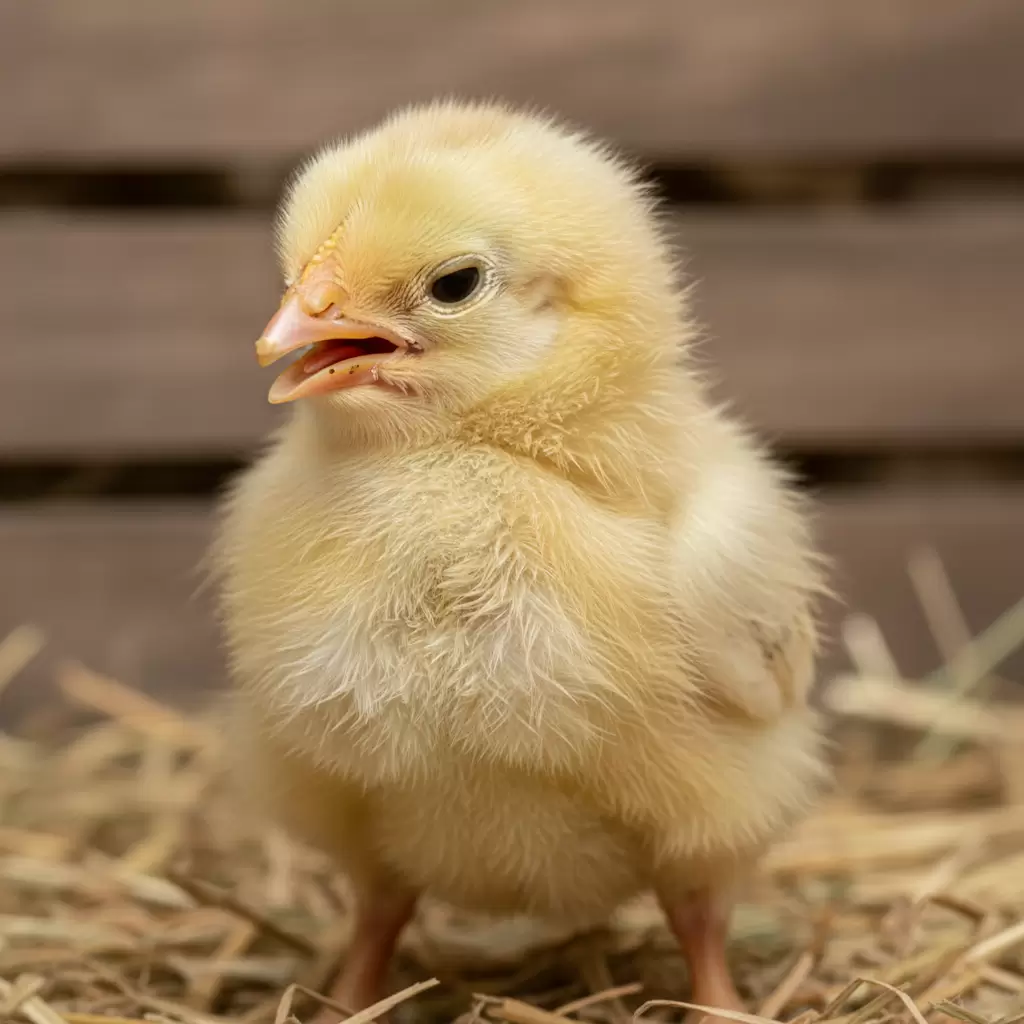 gemini_image_1768400834 Gà con bị nhiễm nấm phổi thường có biểu hiện ủ rũ và khó thở đặc trưng