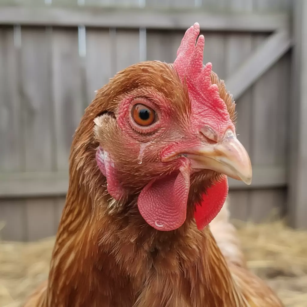 Triệu chứng gà bị đau mắt và chảy nước mắt cần được xử lý kịp thời