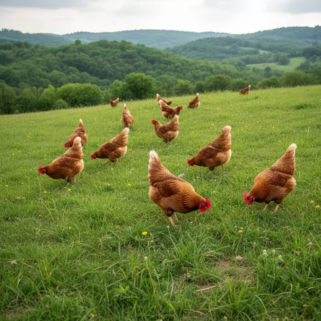 Mô hình nuôi gà ri truyền thống mang lại chất lượng thịt vượt trội