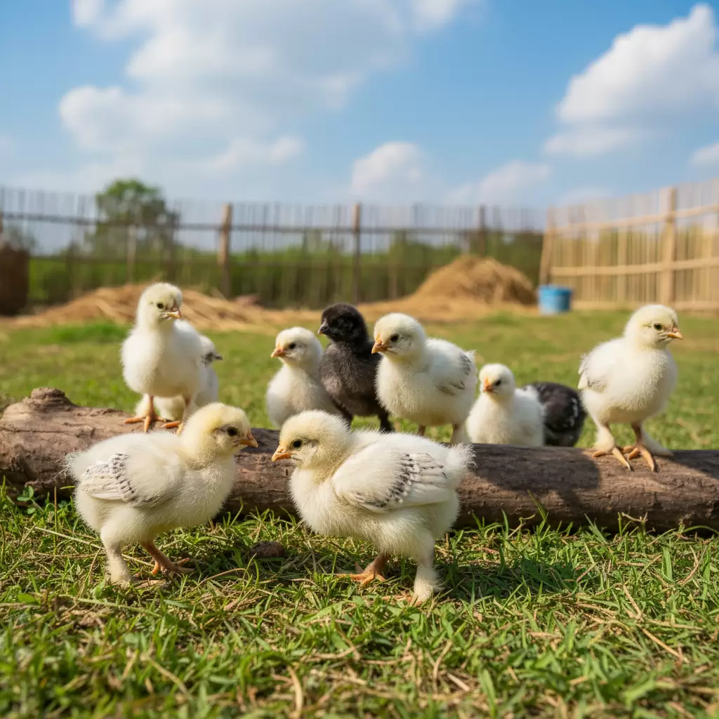 Lựa chọn con giống khỏe mạnh là tiền đề cho sự phát triển của đàn gà