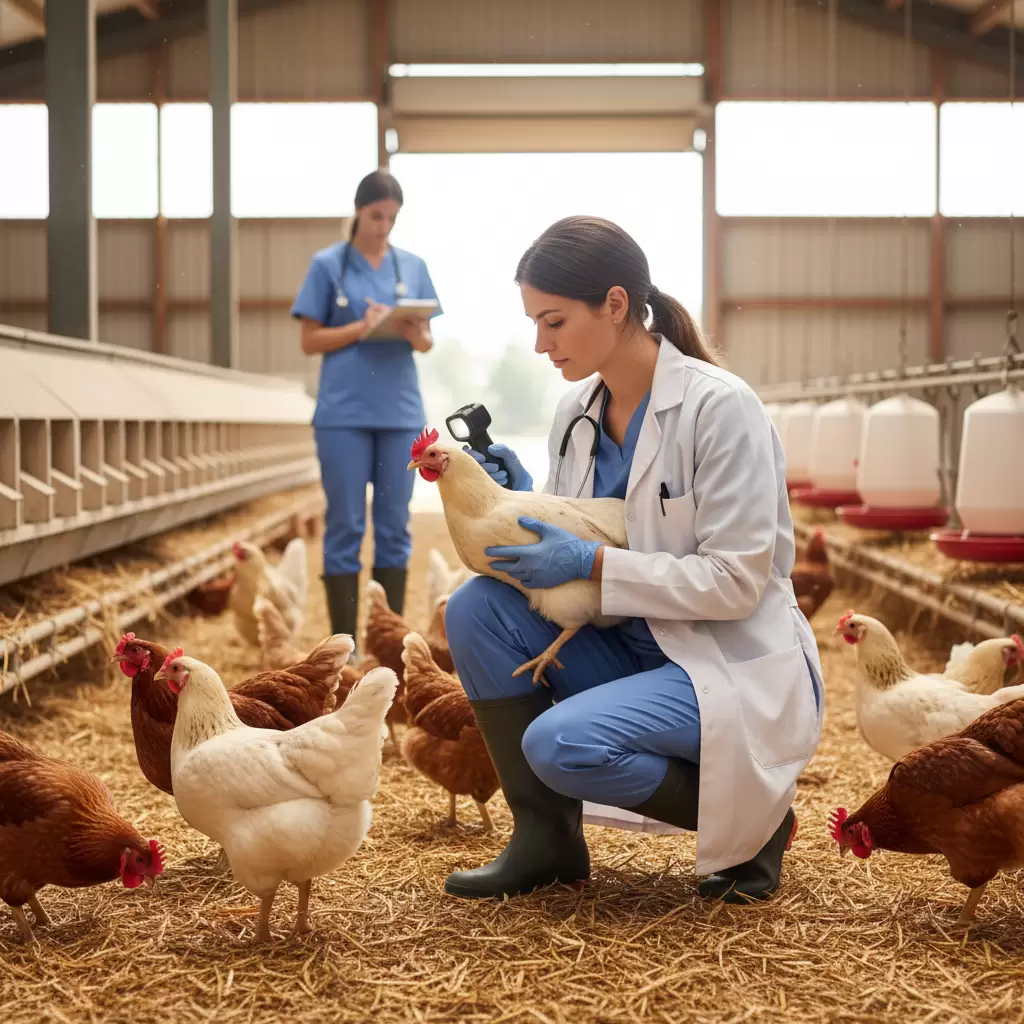 Tham vấn chuyên gia thú y để có phác đồ phòng bệnh bằng vaccine và thuốc hợp lý