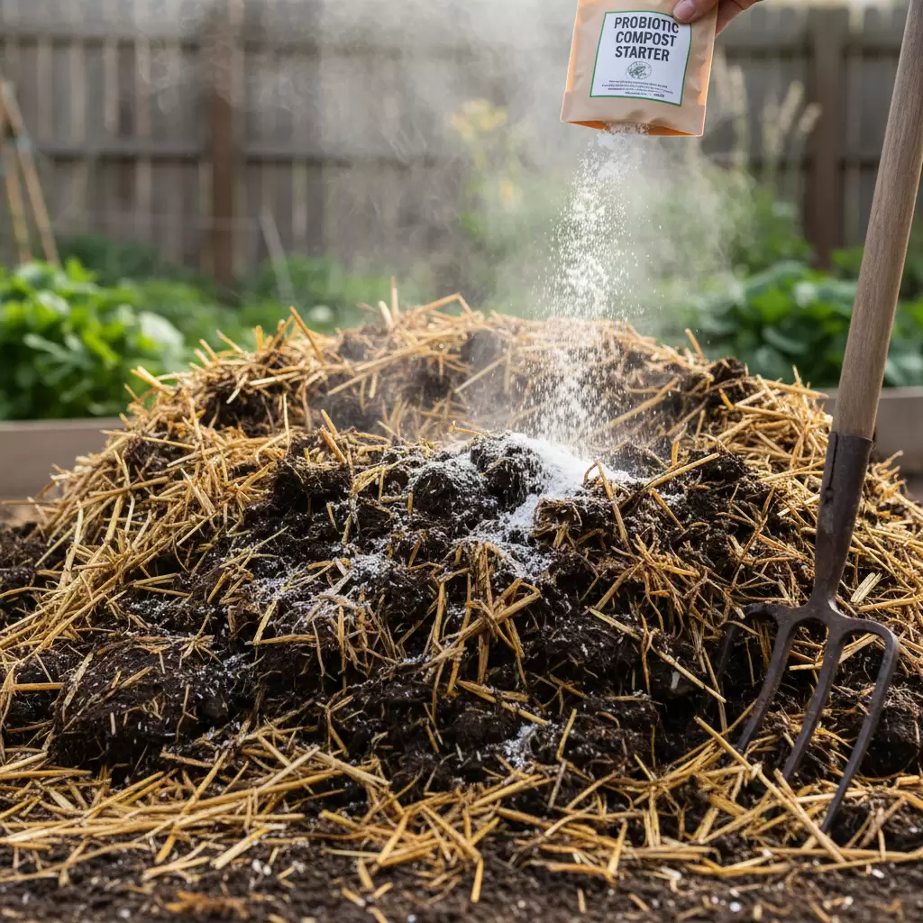 Quy trình ủ phân gà đúng kỹ thuật giúp loại bỏ hoàn toàn mầm bệnh và mùi hôi