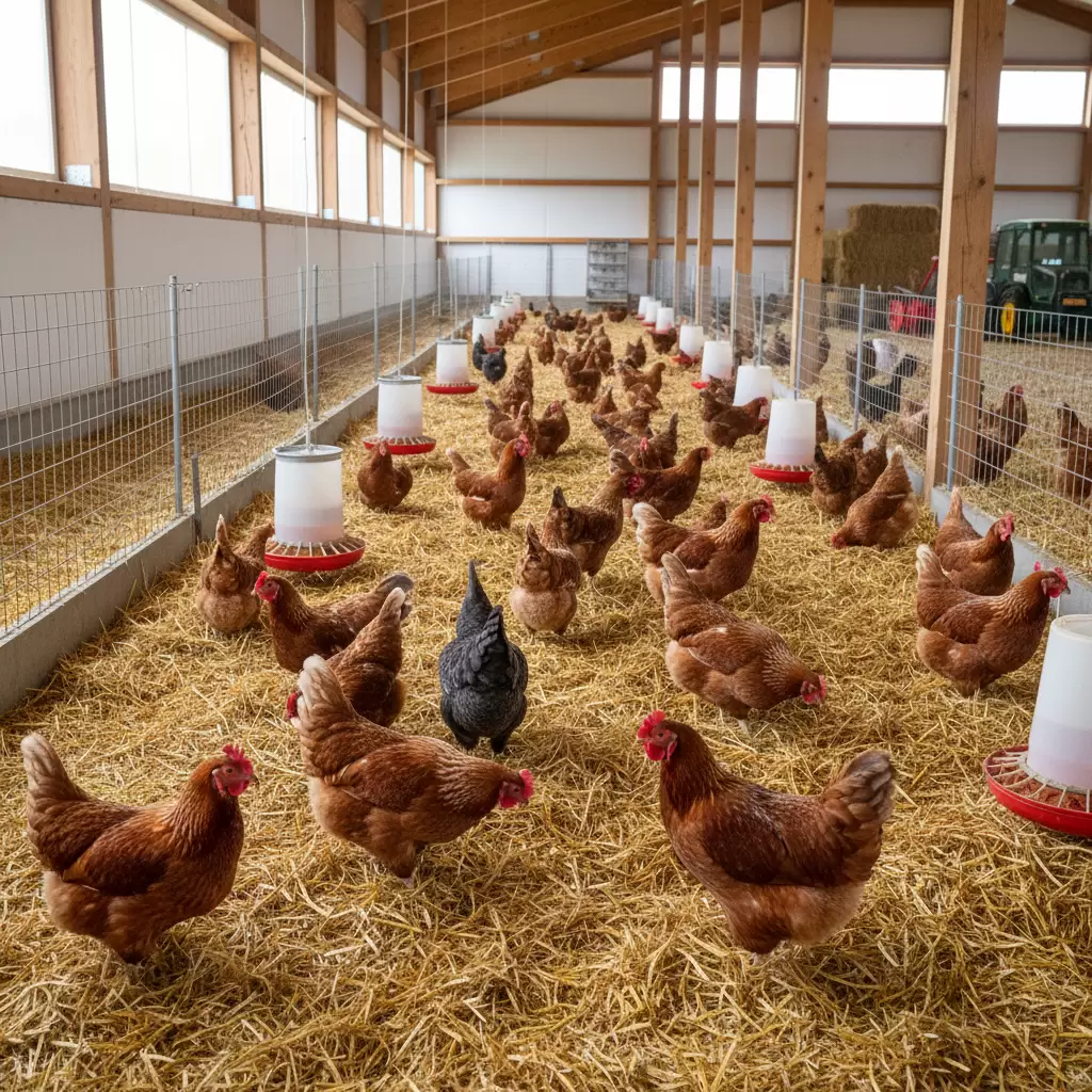 Môi trường chăn nuôi sạch sẽ là yếu tố then chốt để ngăn ngừa rận mạt