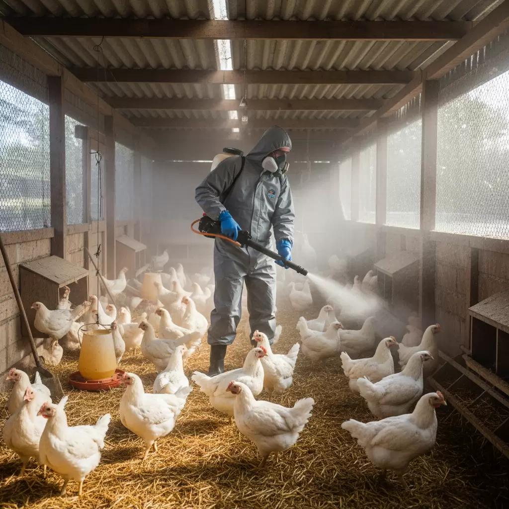 Phun thuốc đặc trị là phương pháp hiệu quả nhất để diệt trừ rận mạt triệt để