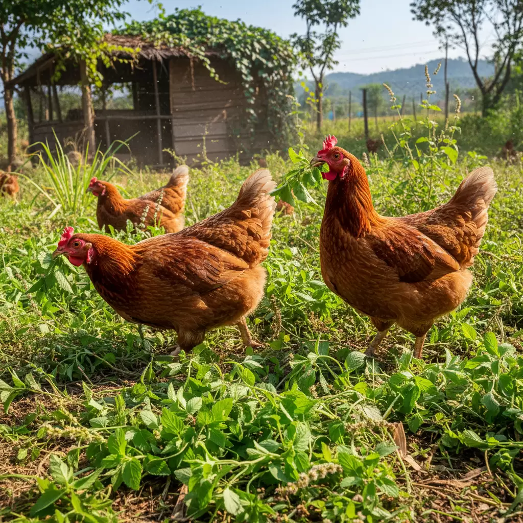 Sử dụng thảo dược trong chăn nuôi gà giúp cải thiện tốc độ tăng trưởng và chất lượng thịt