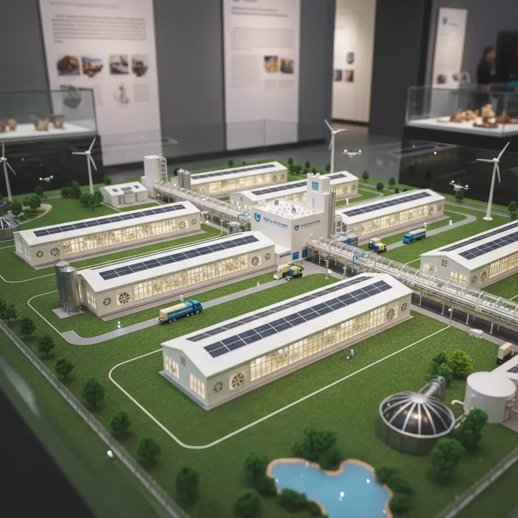 Mô hình trang trại chăn nuôi gia cầm quy mô công nghiệp hiện đại và đúng quy chuẩn