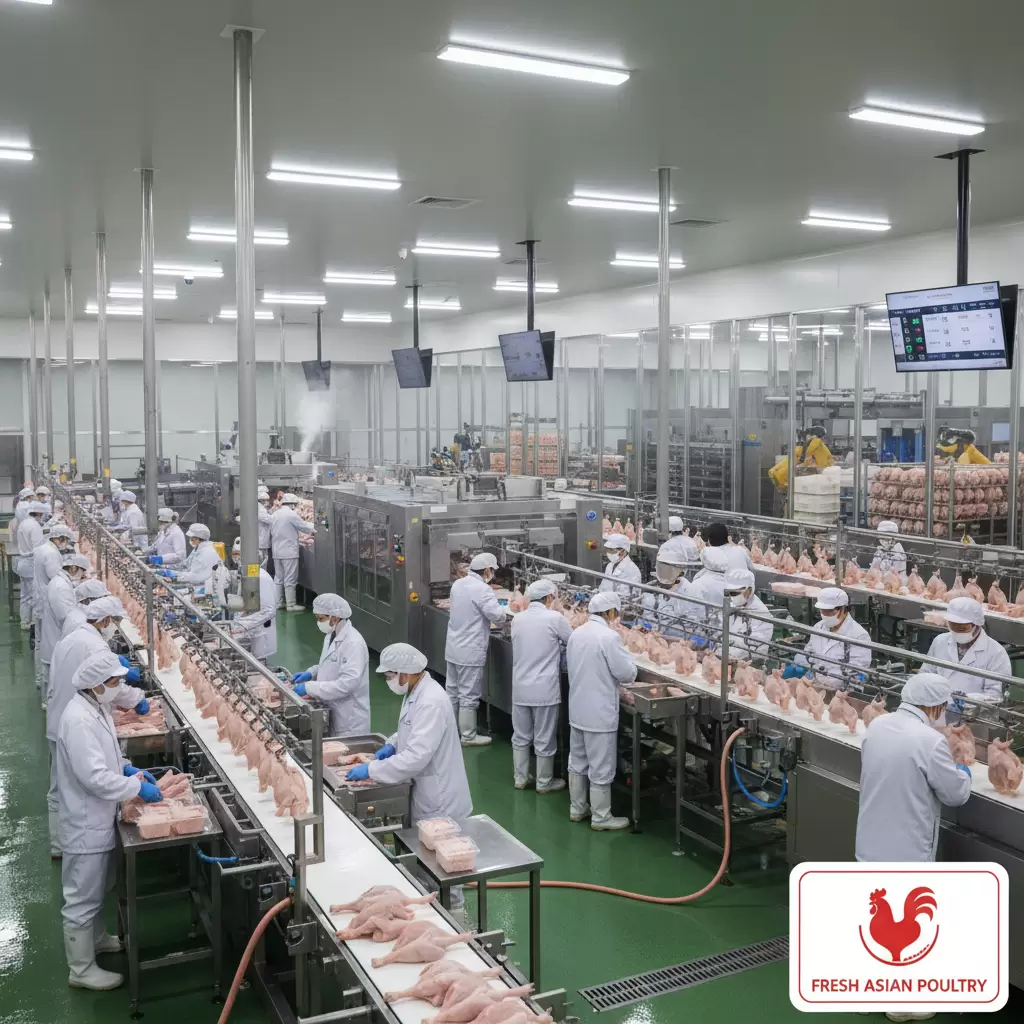 Thị trường Châu Á  Thái Bình Dương dẫn đầu về tốc độ tăng trưởng tiêu thụ thịt gà