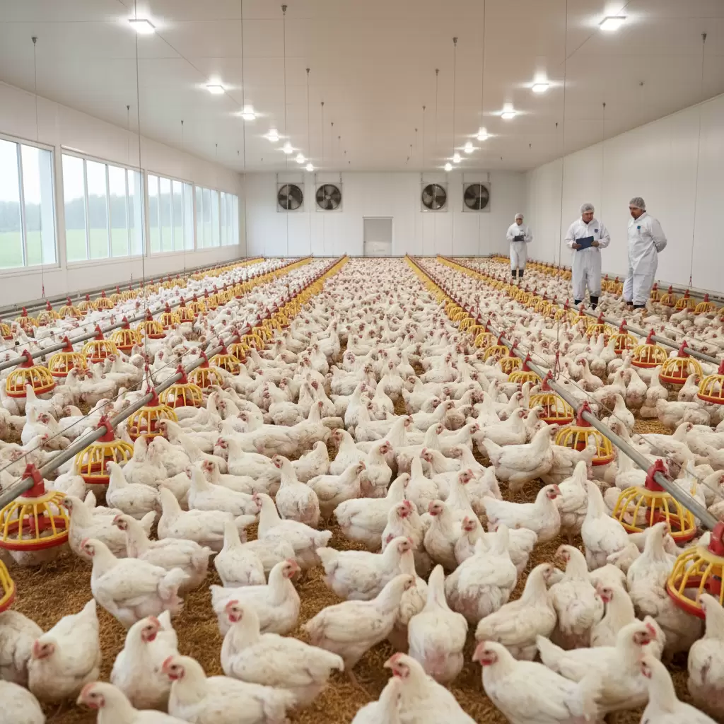 Sự đồng đều về trọng lượng là yếu tố then chốt quyết định năng suất và lợi nhuận trong chăn nuôi gà