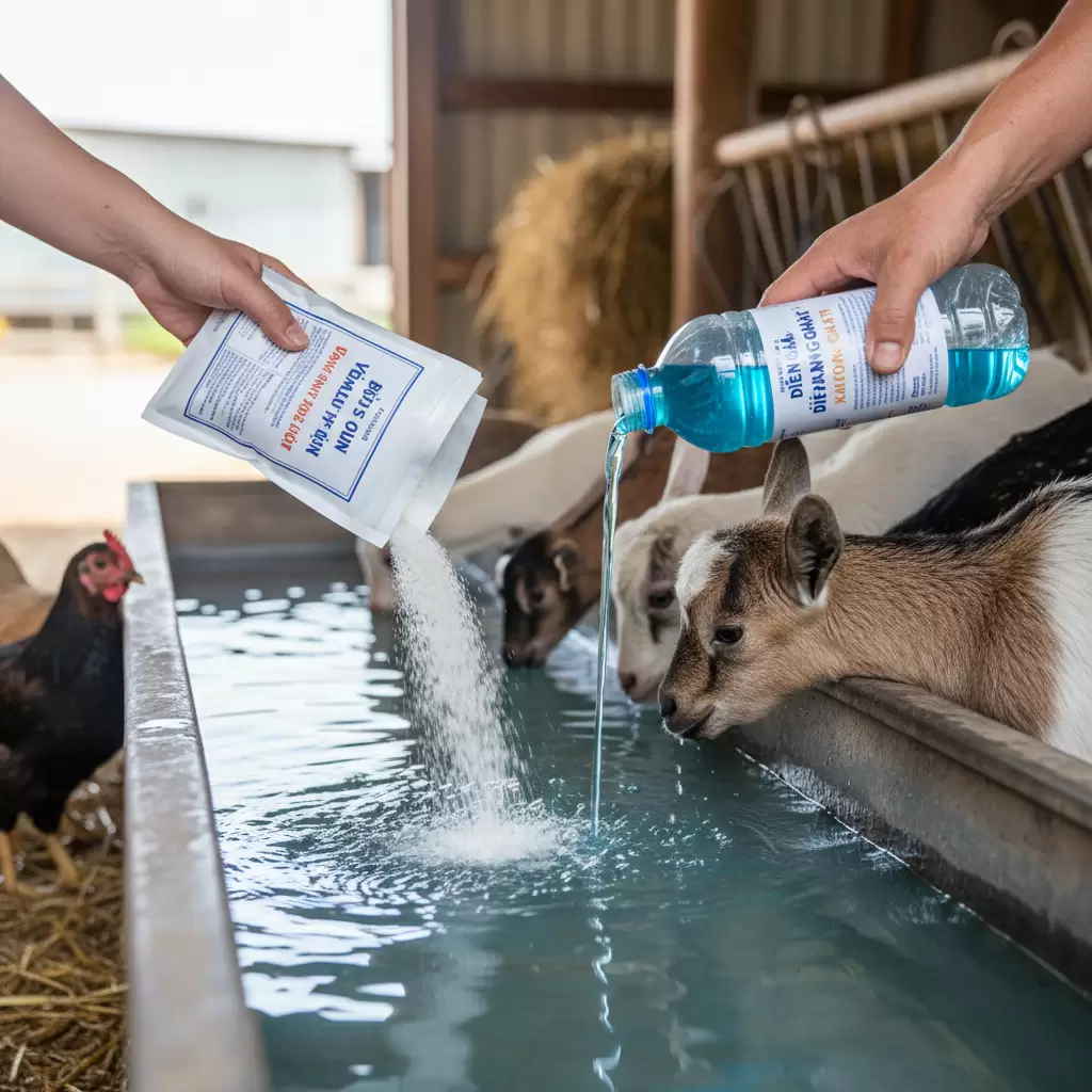 Hỗ trợ dinh dưỡng giúp vật nuôi tăng sức đề kháng sau khi nhập đàn