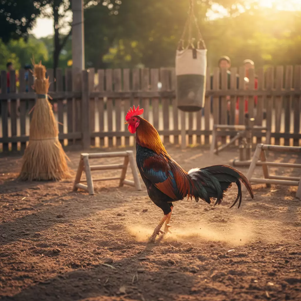 gemini_image_1770081803 Xây dựng lịch tập luyện khoa học là chìa khóa tạo nên một chiến kê thực thụ