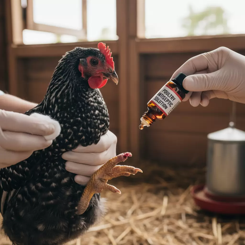 gemini_image_1770082078 Sử dụng dung dịch sát khuẩn nhẹ nhàng để bảo vệ các vùng da bị tổn thương