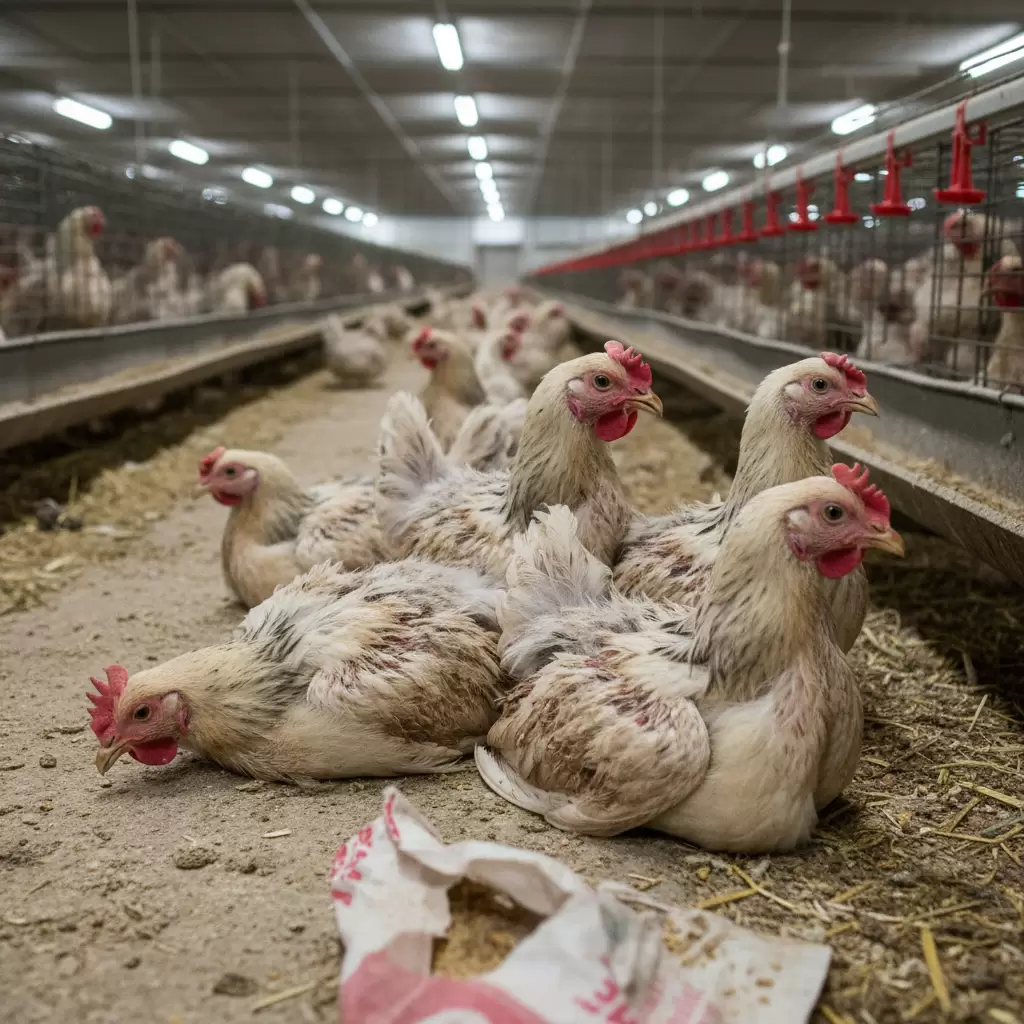 gemini_image_1770082711 Nhận biết sớm các dấu hiệu bệnh Gumboro là yếu tố sống còn trong chăn nuôi gia cầm