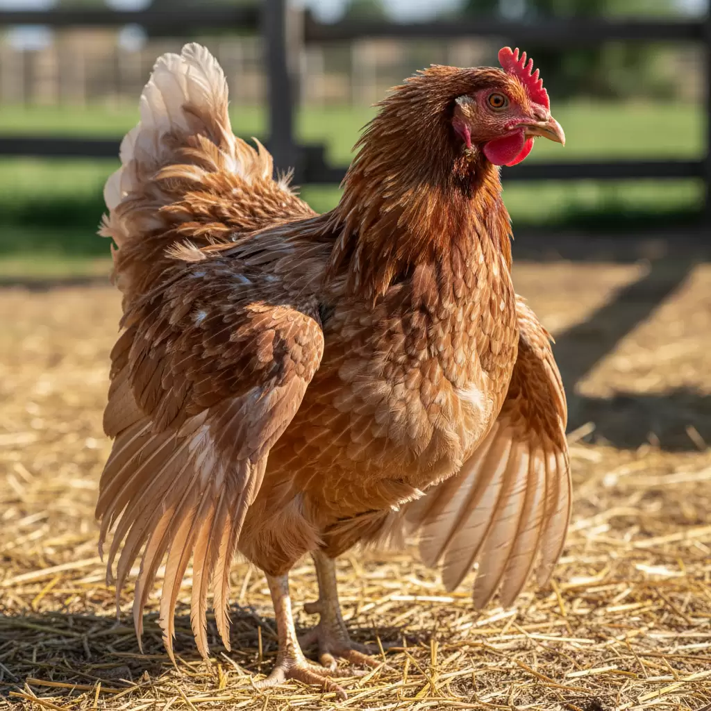 gemini_image_1770082712-1 Gà ủ rũ lông xơ xác là những biểu hiện lâm sàng đặc trưng của bệnh Gumboro