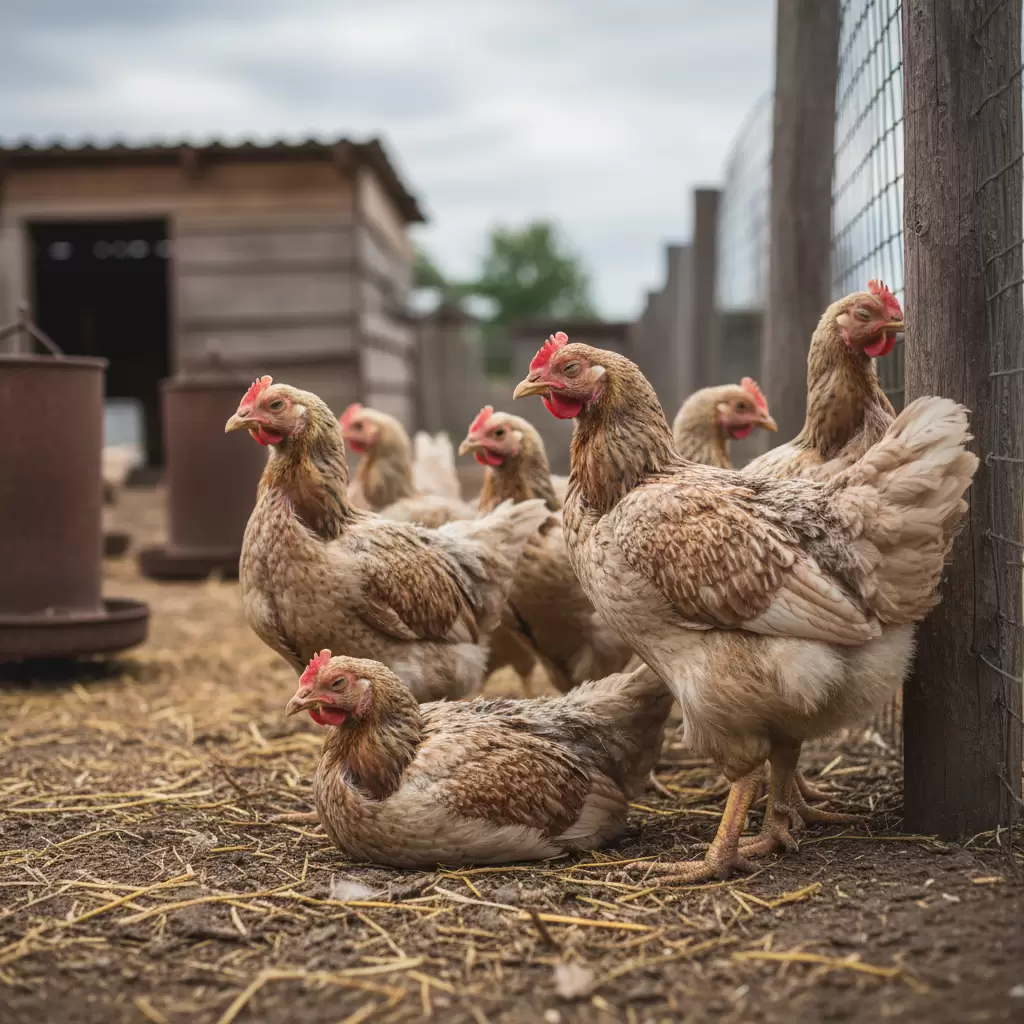 Gà mắc bệnh ký sinh trùng đường máu thường có biểu hiện ủ rũ và mào nhợt nhạt