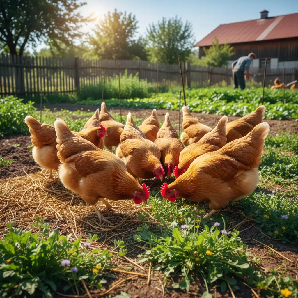 Mô hình chăn nuôi gà ri thả vườn đúng kỹ thuật mang lại hiệu quả kinh tế bền vững