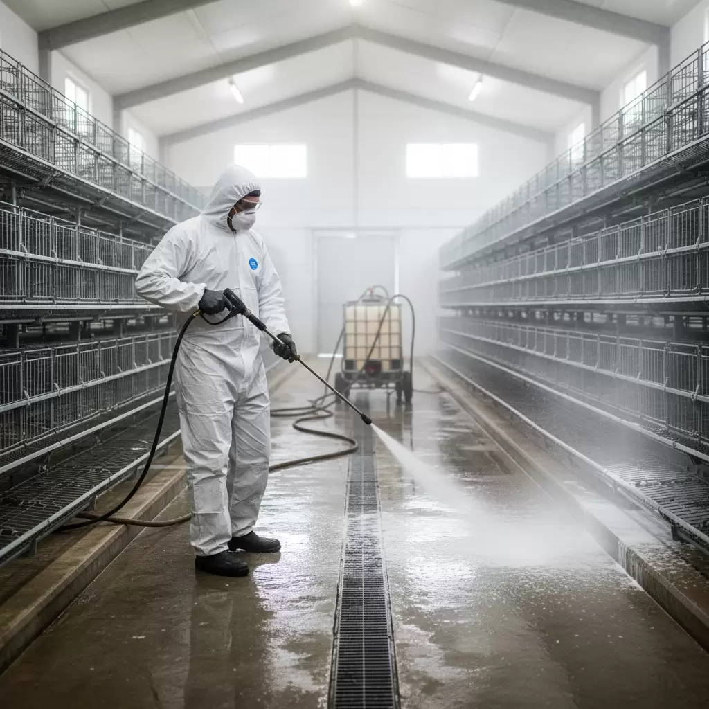 Vệ sinh và khử trùng triệt để là bước quan trọng nhất trong quy trình cải tạo