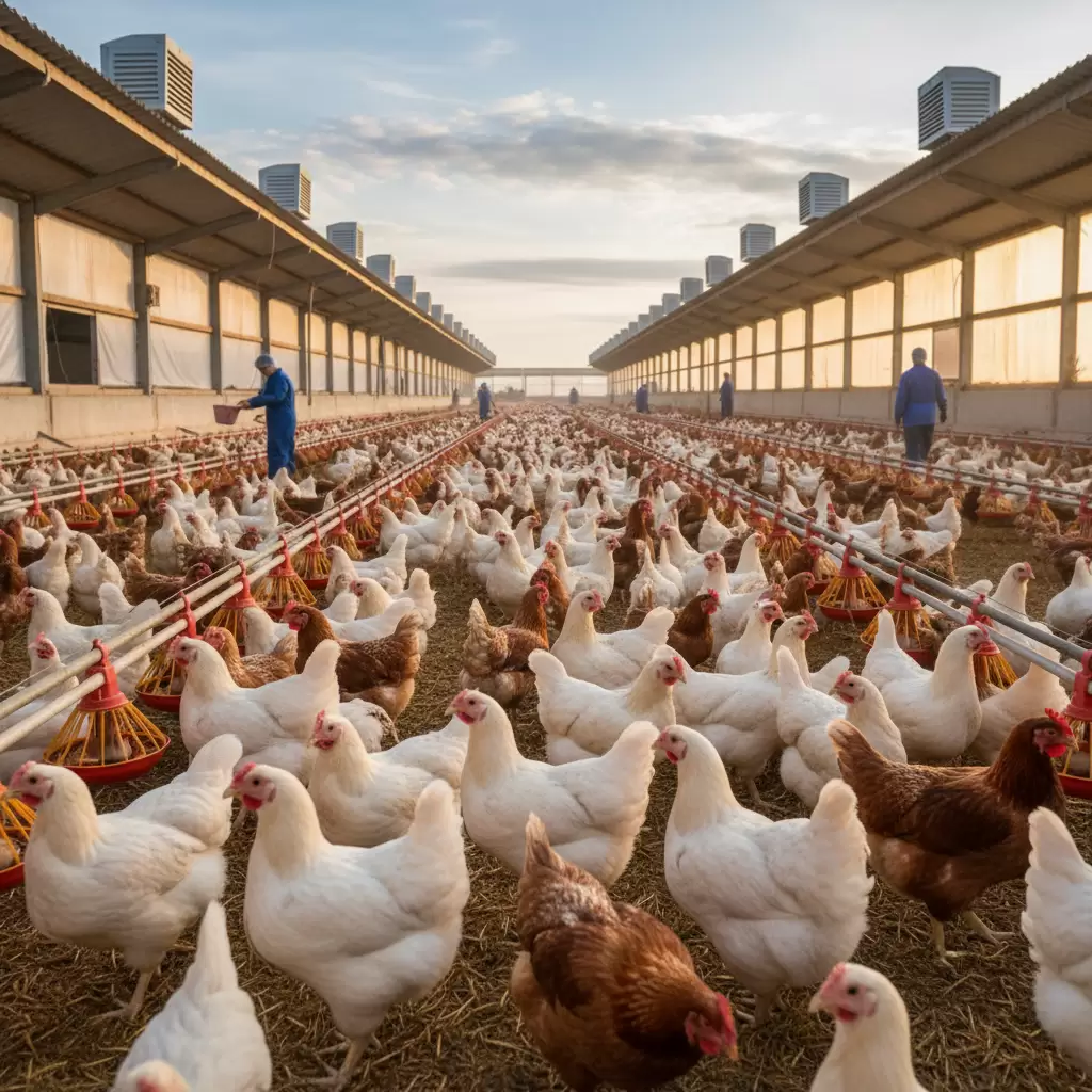 Chủ động chăm sóc đàn gà giúp duy trì năng suất và hạn chế rủi ro dịch bệnh