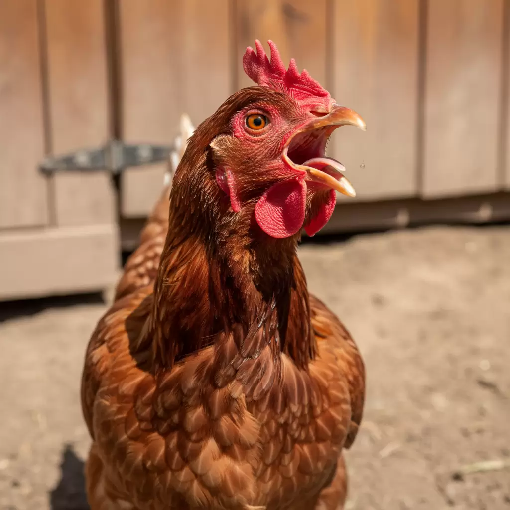 Gà há mỏ thở dốc là dấu hiệu điển hình của tình trạng sốc nhiệt và mất nước