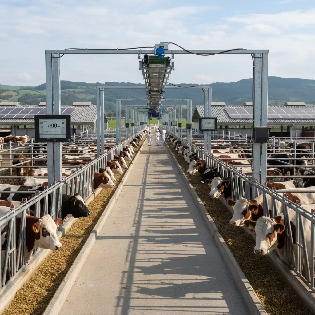 Việc thiết lập thời gian cho ăn khoa học đóng vai trò quan trọng trong việc thúc đẩy tốc độ tăng trưởng của vật nuôi