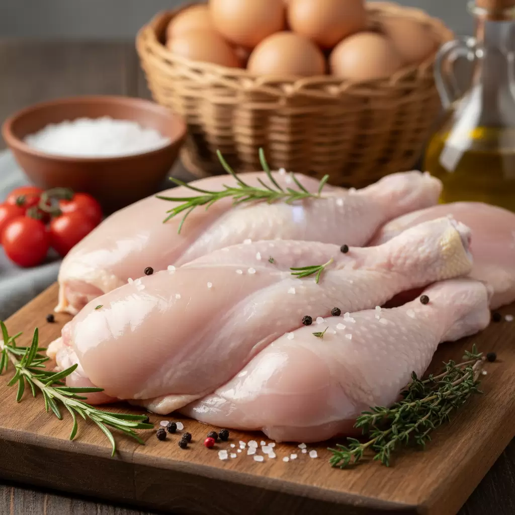 Sản phẩm thịt gà hữu cơ đạt chuẩn VietGAP luôn được người tiêu dùng ưu tiên lựa chọn