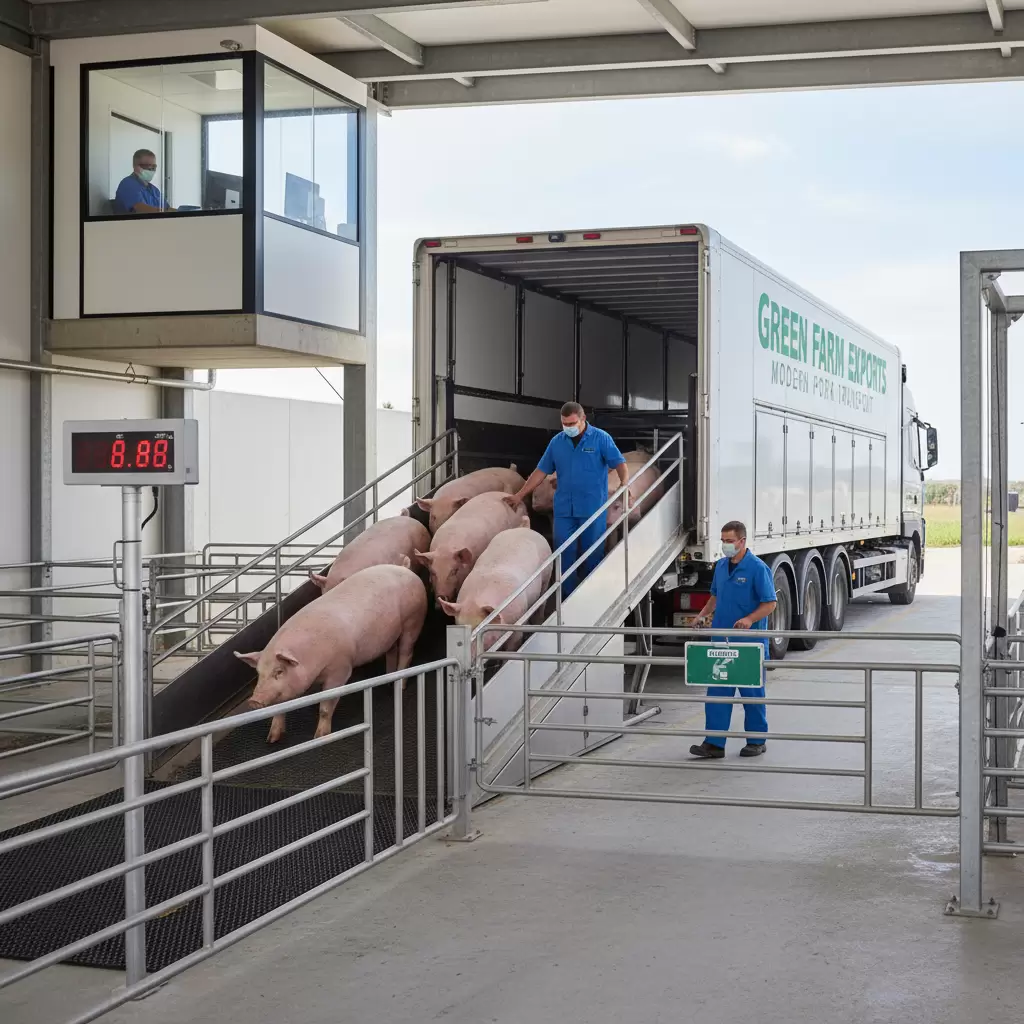 Quy trình xuất chuồng chuyên nghiệp giúp giảm thiểu hao hụt trọng lượng và bảo vệ sức khỏe vật nuôi