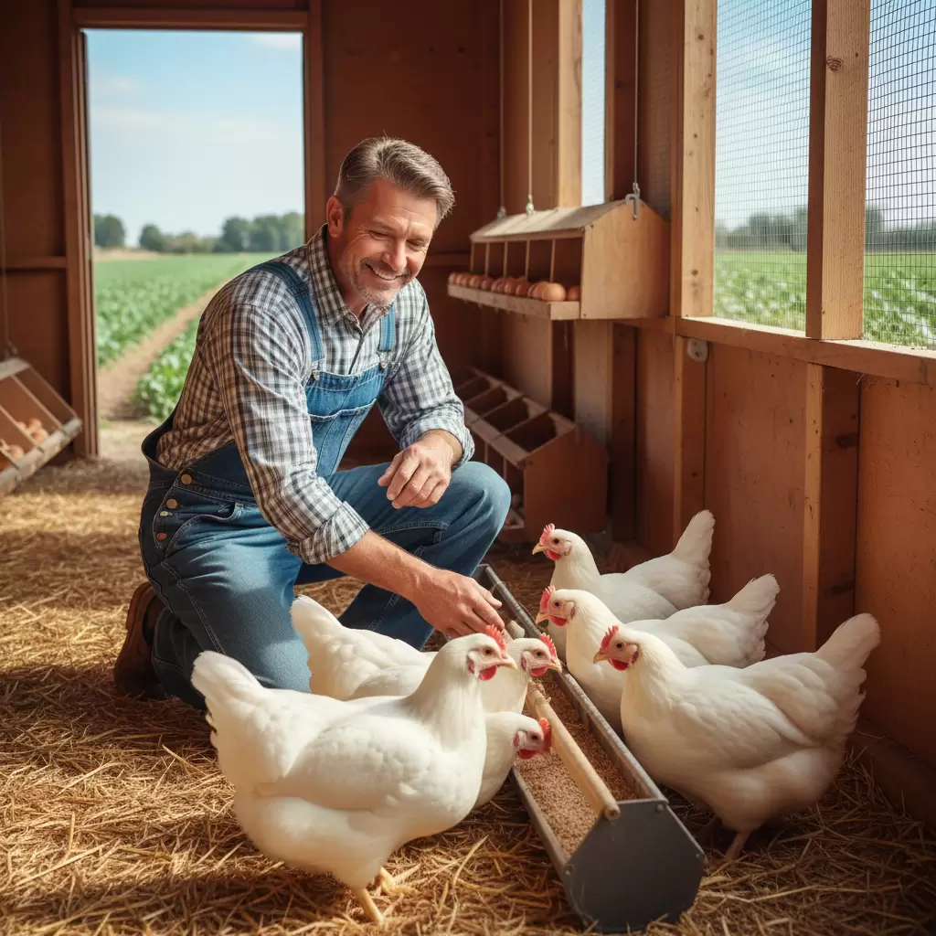 Sự tận tâm và tuân thủ quy trình an toàn sinh học mang lại nguồn thu nhập ổn định cho người nông dân