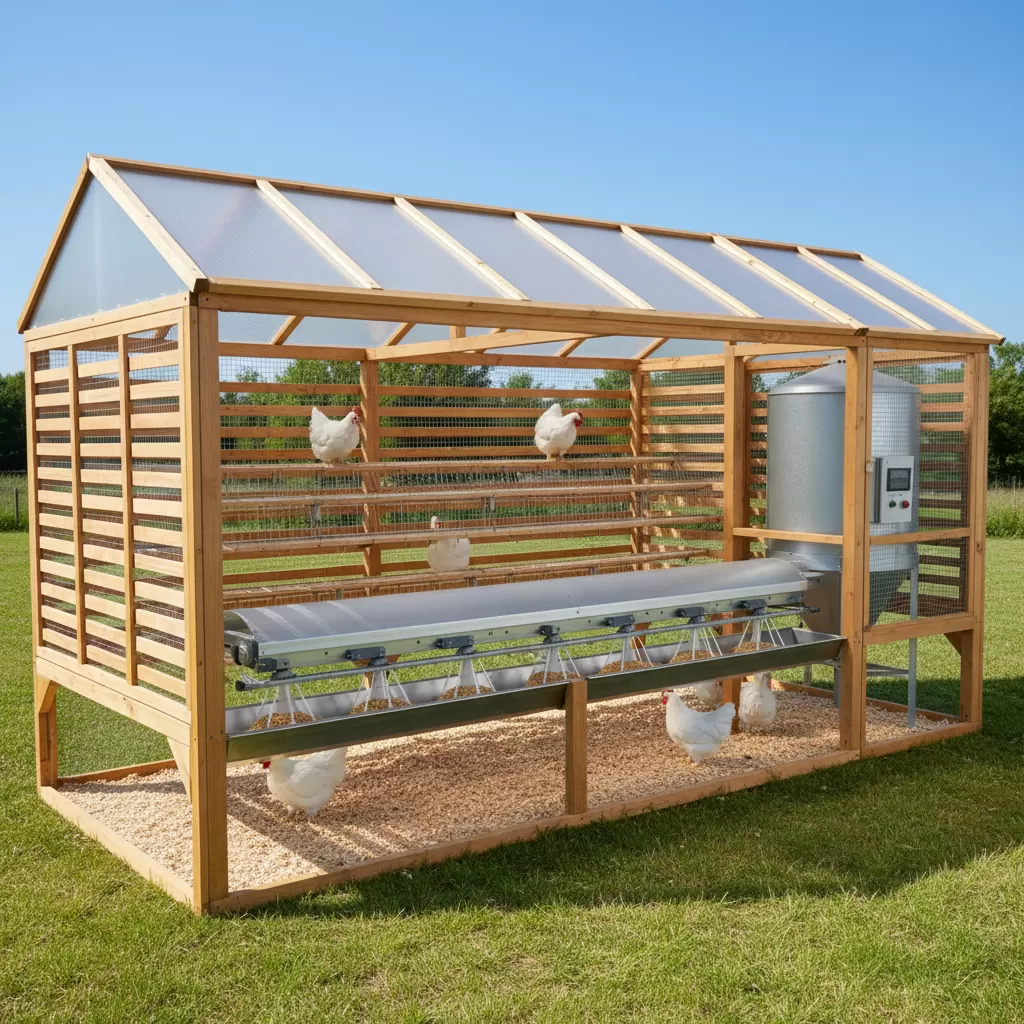 Thiết kế chuồng trại đảm bảo thông thoáng và vệ sinh là yếu tố then chốt trong chăn nuôi