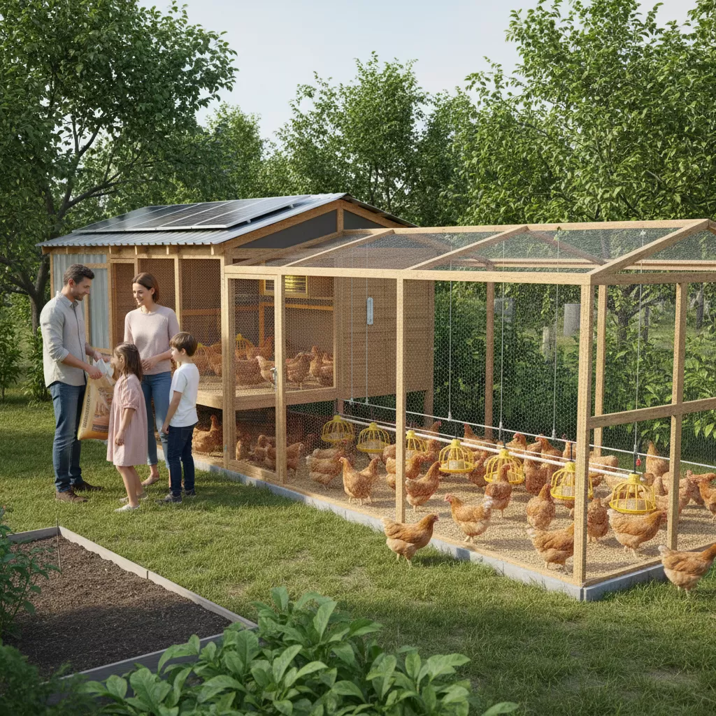 Mô hình nuôi gà thịt mang lại giá trị kinh tế cao cho các hộ gia đình