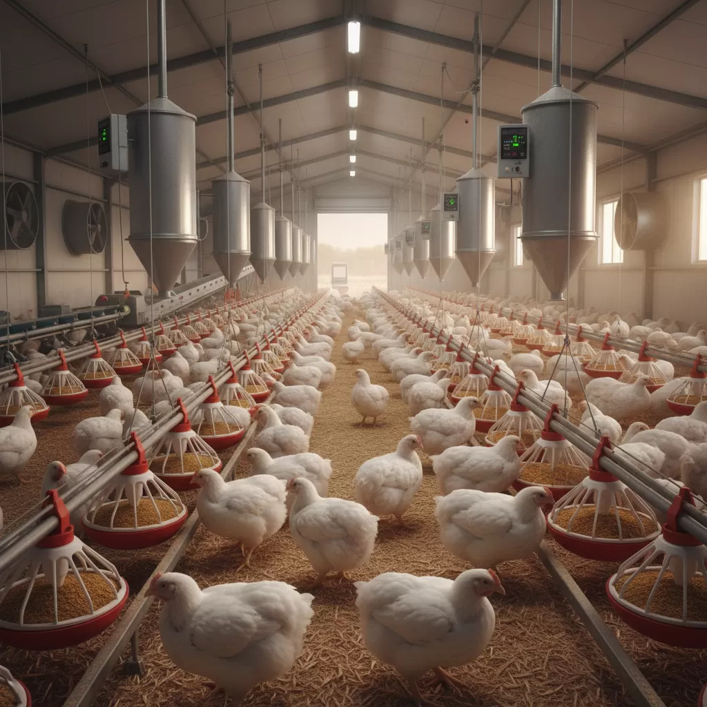 Quản lý máng ăn khoa học giúp hạn chế tình trạng rơi vãi và lãng phí thức ăn