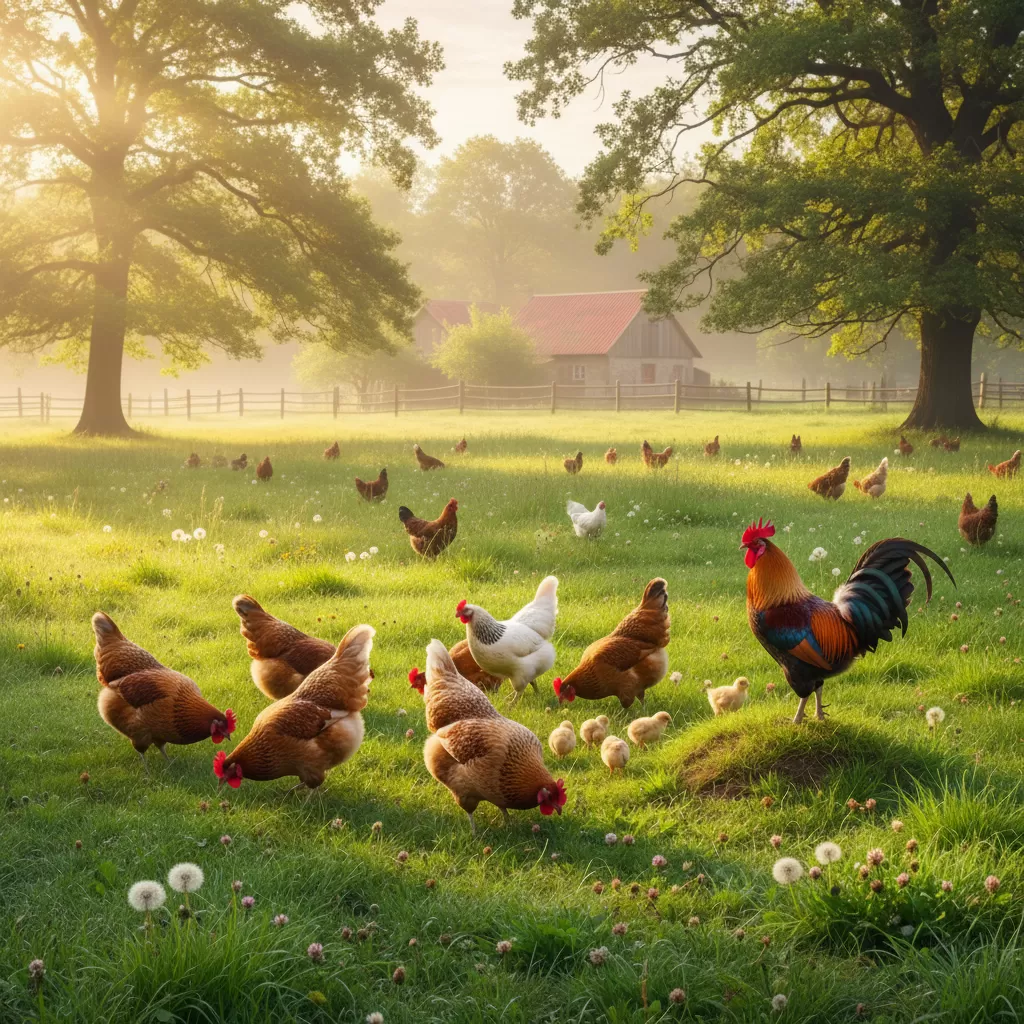 Ánh sáng tự nhiên đóng vai trò quan trọng trong việc duy trì sức khỏe và phòng bệnh cho đàn gà