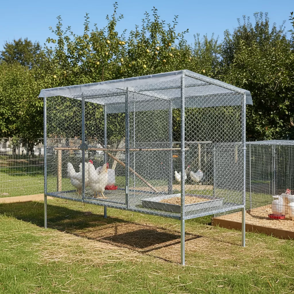 Cấu trúc chuồng cách ly cần đảm bảo tính biệt lập và dễ dàng thực hiện công tác tiêu độc