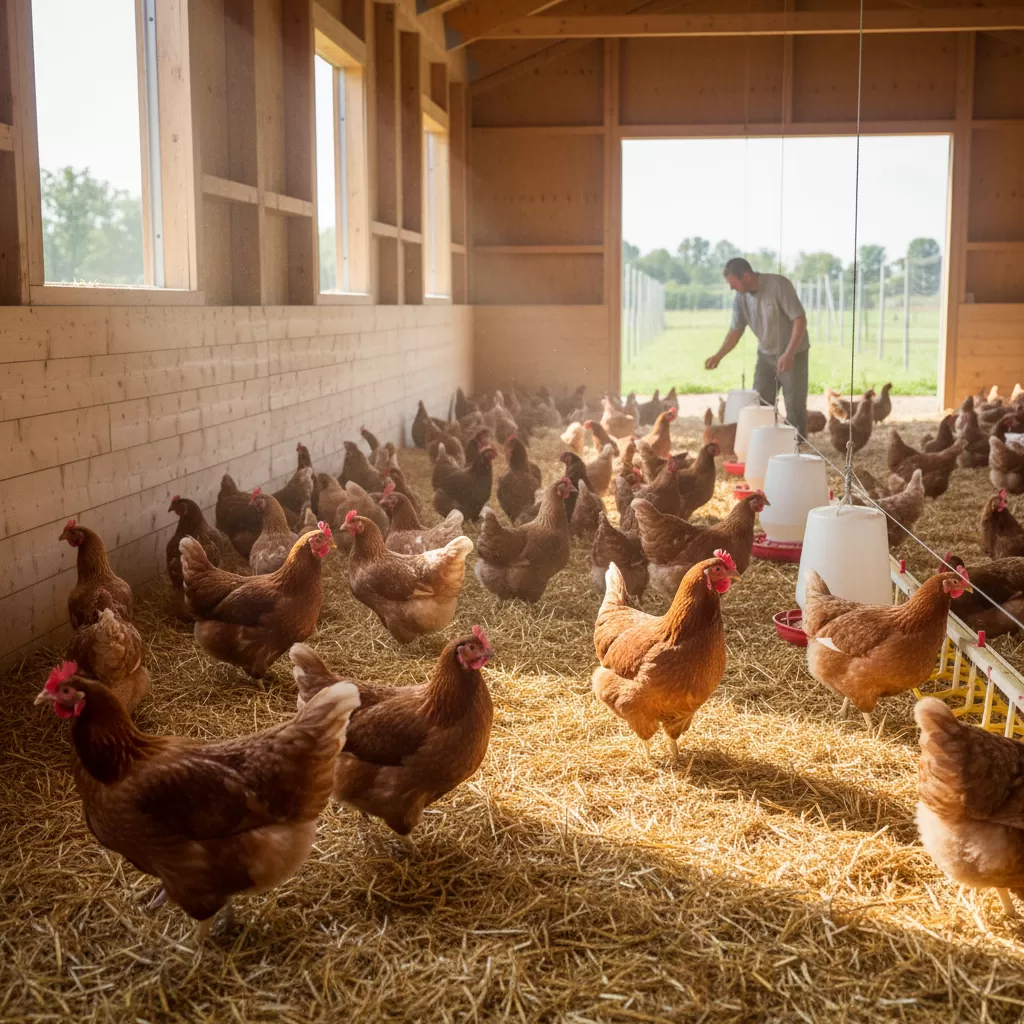 Quan sát đàn gà thường xuyên giúp phát hiện sớm các dấu hiệu dịch bệnh bất thường