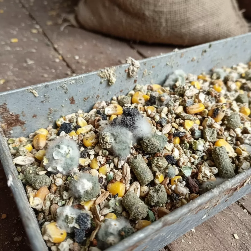 Chất lượng thức ăn ảnh hưởng trực tiếp đến khả năng tiêu hóa của gia cầm