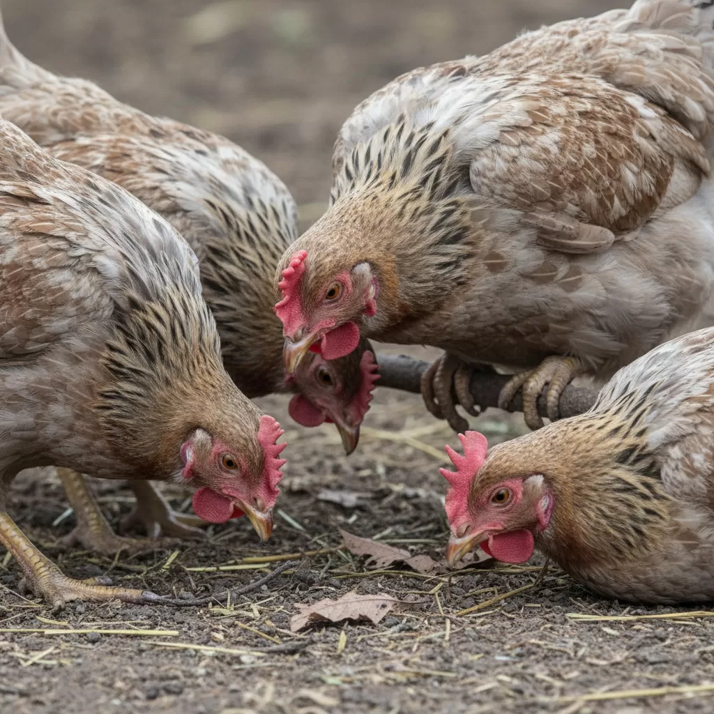 gemini_image_1770293131 Các triệu chứng bên ngoài của gà thường giống nhau giữa nhiều loại bệnh khác nhau