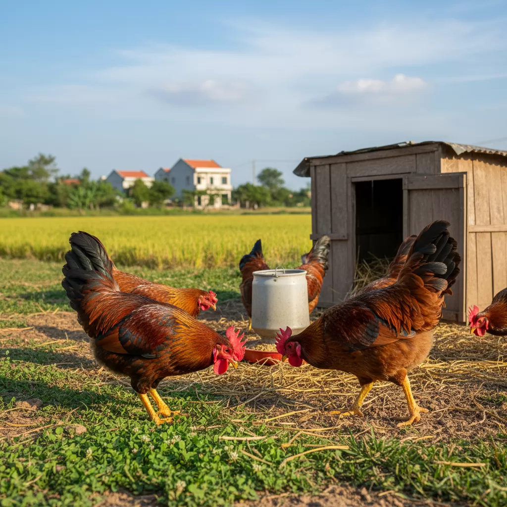 Lựa chọn giống gà có sức đề kháng tốt là yếu tố quyết định sự thành công của mô hình