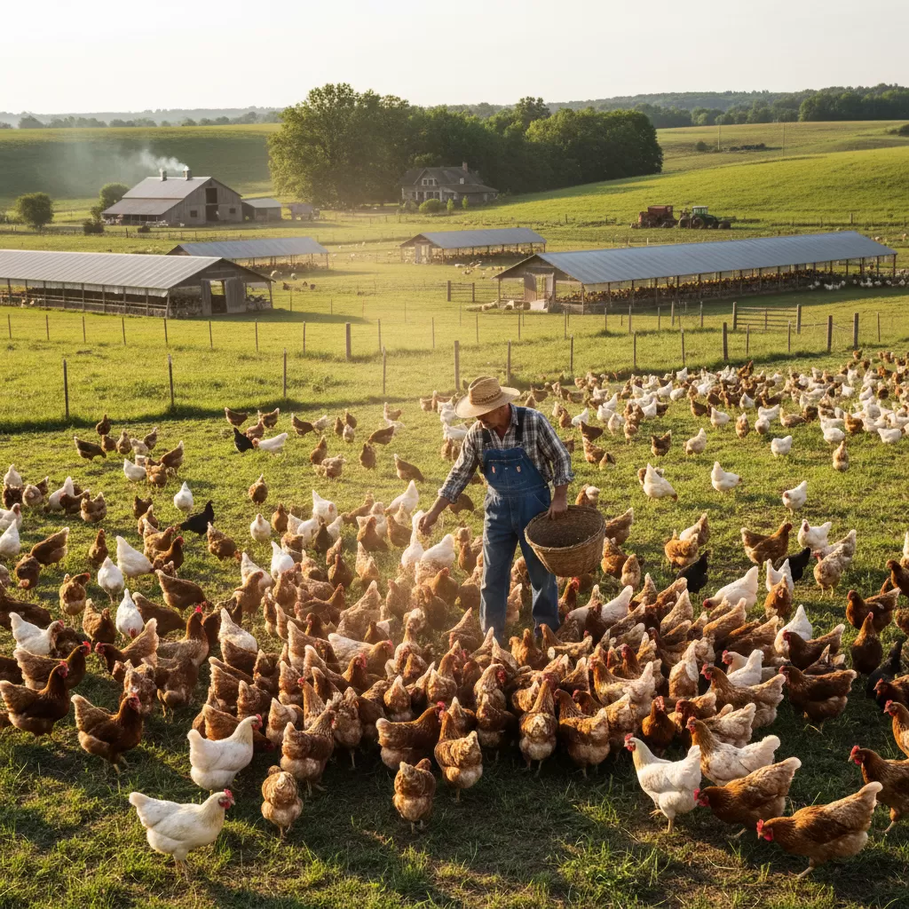 Chủ động nguồn vốn giúp đảm bảo quy trình chăn nuôi không bị gián đoạn