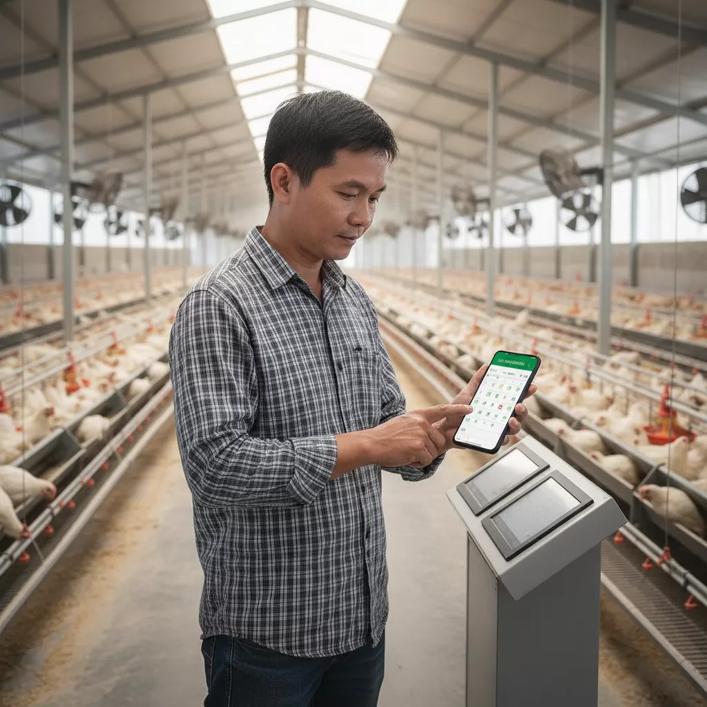 Ứng dụng công nghệ số giúp tối ưu hóa quy trình quản lý lịch vaccine cho đàn gà